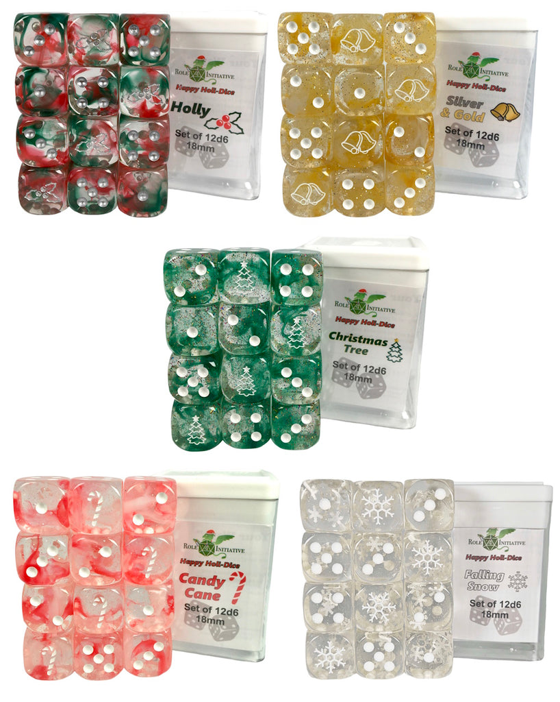 Sets of 12d6 - Holidice