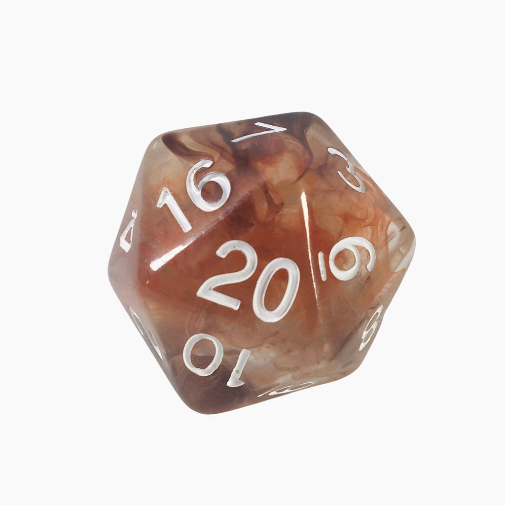 Dice d2 w/ R4I Griffin head Barbarian class symbols