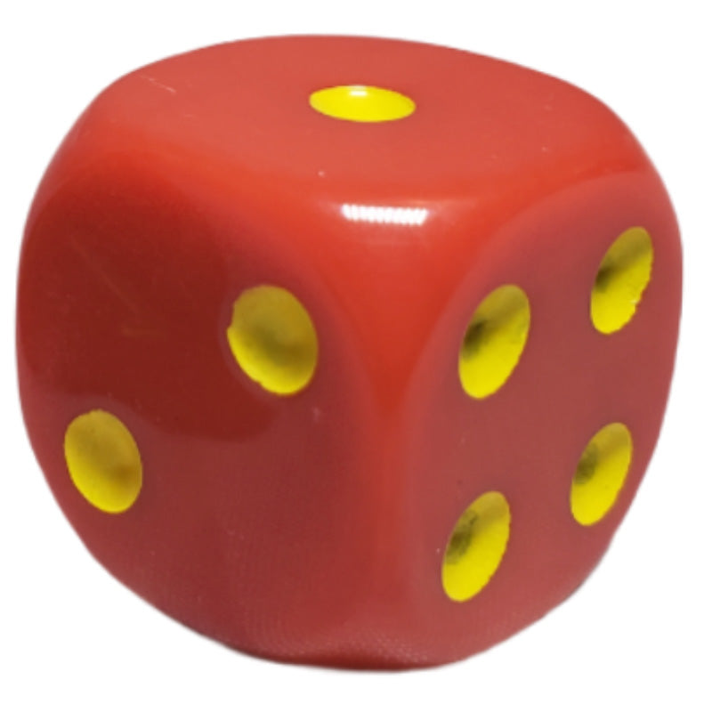 Dice d6 pipped 18mm