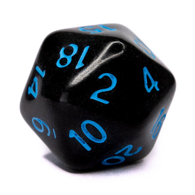 Opaque Black w/ Lt Blue Ink  