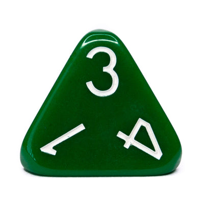 Opaque Dark Green w/ White Ink  