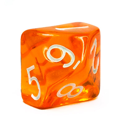 Translucent Orange w/ White Ink  
