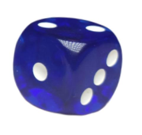 Dice d6 pipped 14mm