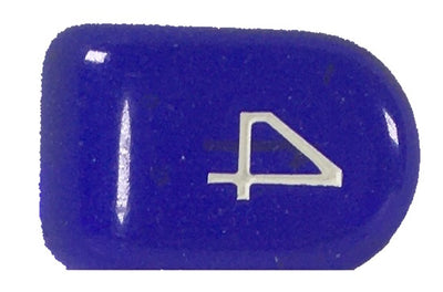 Translucent Dark Blue w/ White Ink  