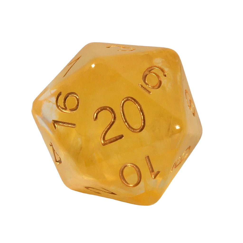 Dice d6 pipped w/ logo 18mm