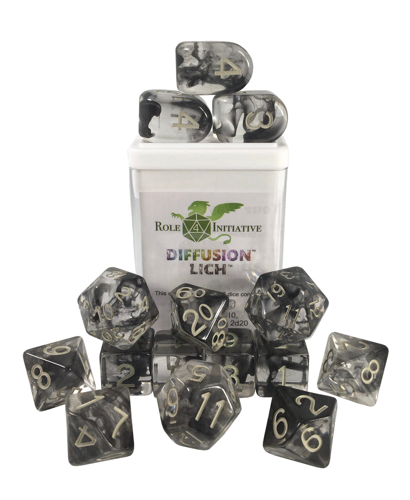 Diffusion Lich - Set of 15 Dice