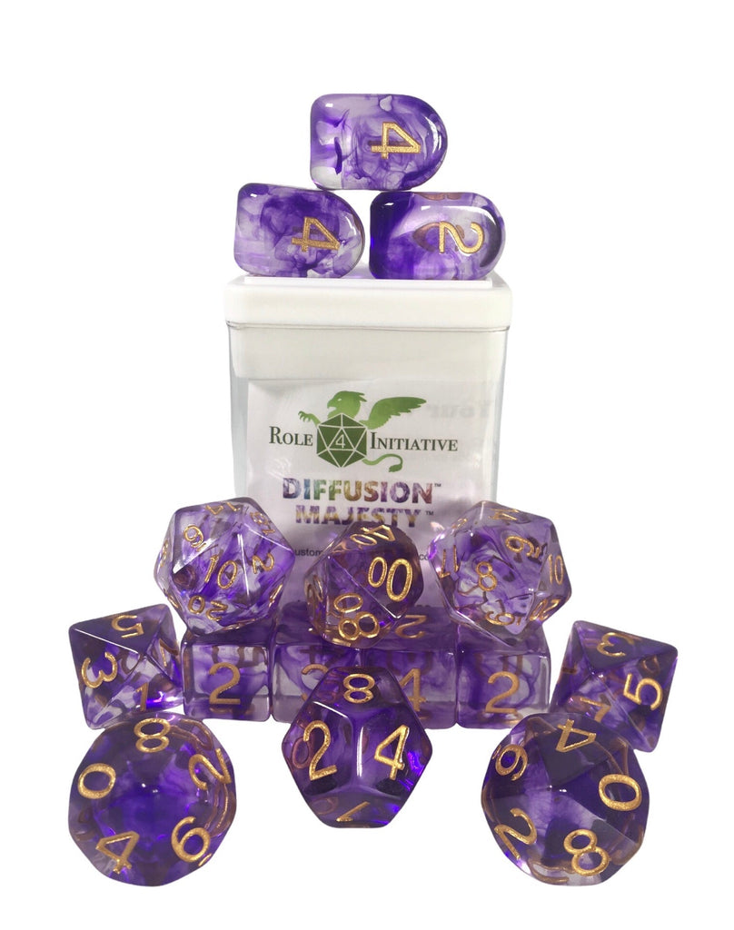 Diffusion Majesty - Set of 15 Dice