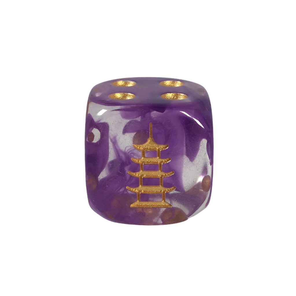 Diffusion Shangri La Singles d6 pips 18mm w/ symbol dice