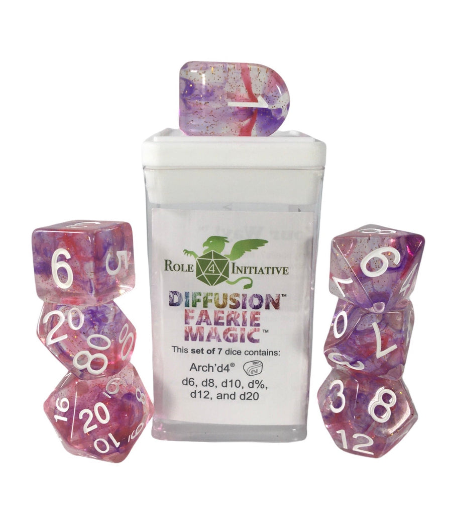 Diffusion Faerie Magic - Set of 7 Dice