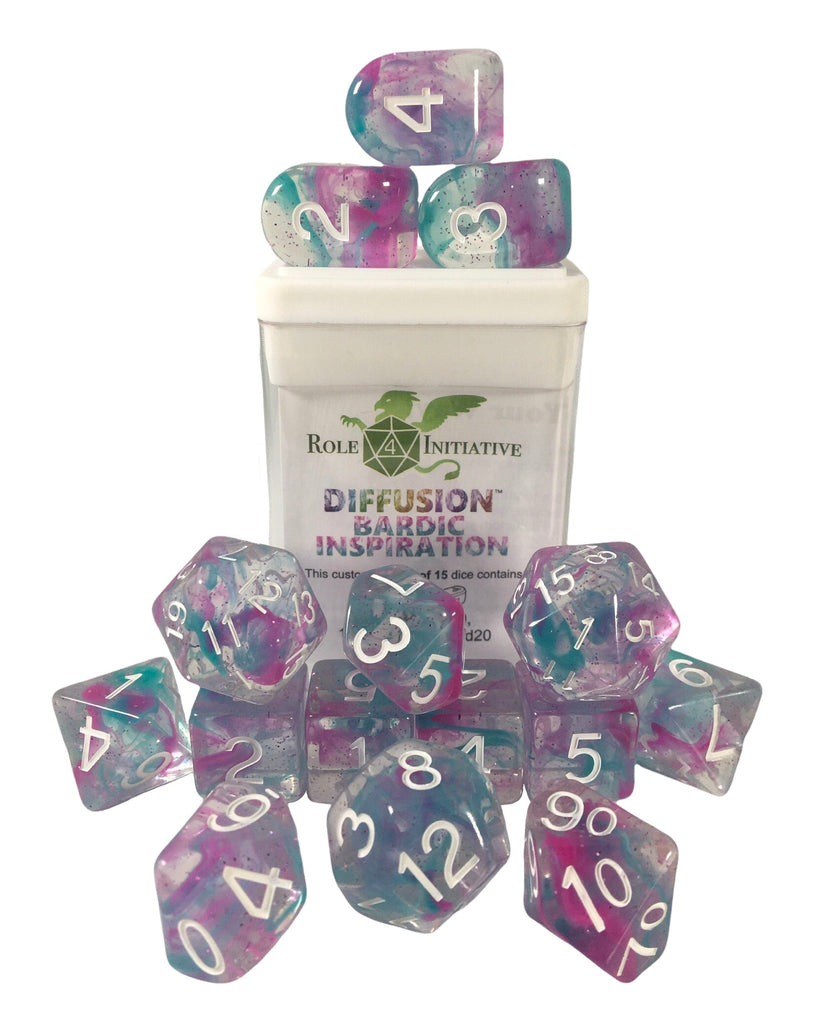 Diffusion Bardic Inspiration - Set of 15 w/ all numbers