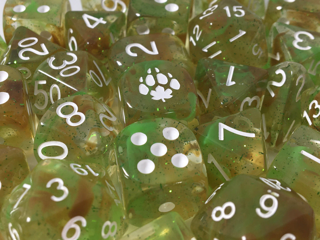 Dice Diffusion Druid's Grove cluster