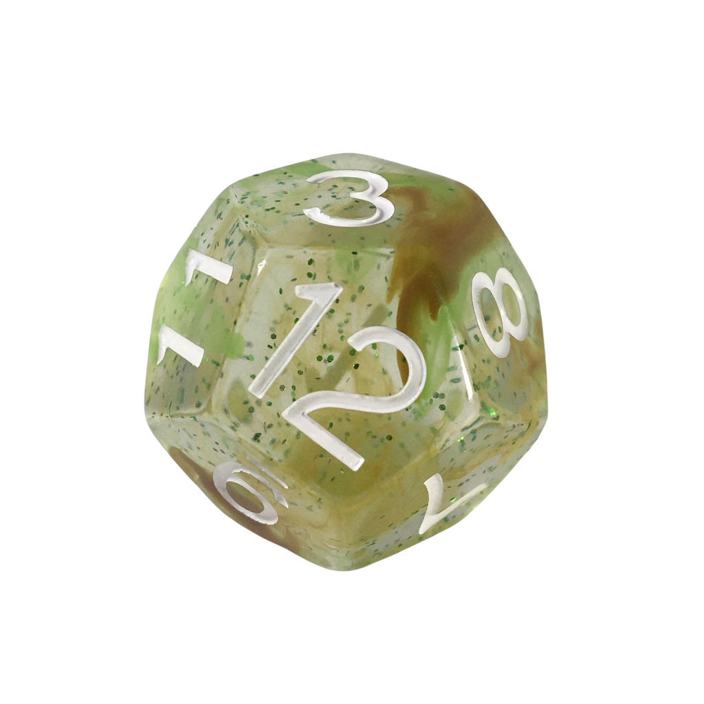 Dice Set of 12d6 pips 18mm