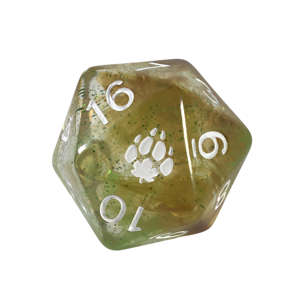 Dice XL d20 29mm w/ symbol