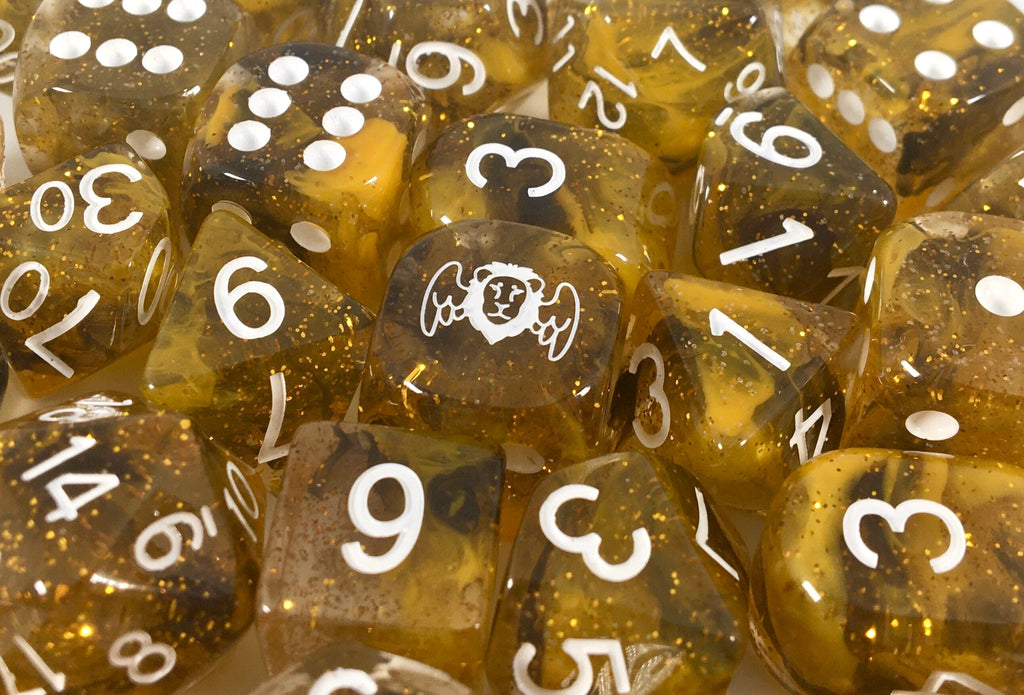 Diffusion Sphinxs Riddle Singles traditional d4 dice