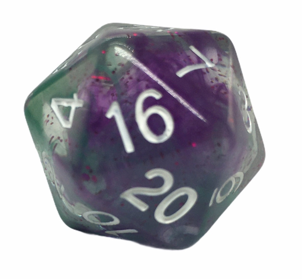 Dice XL d20 1FB - Diffusion Goblin Green