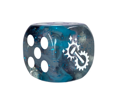  Artificer's Ingenuity d6 pips 18mm w/ symbol