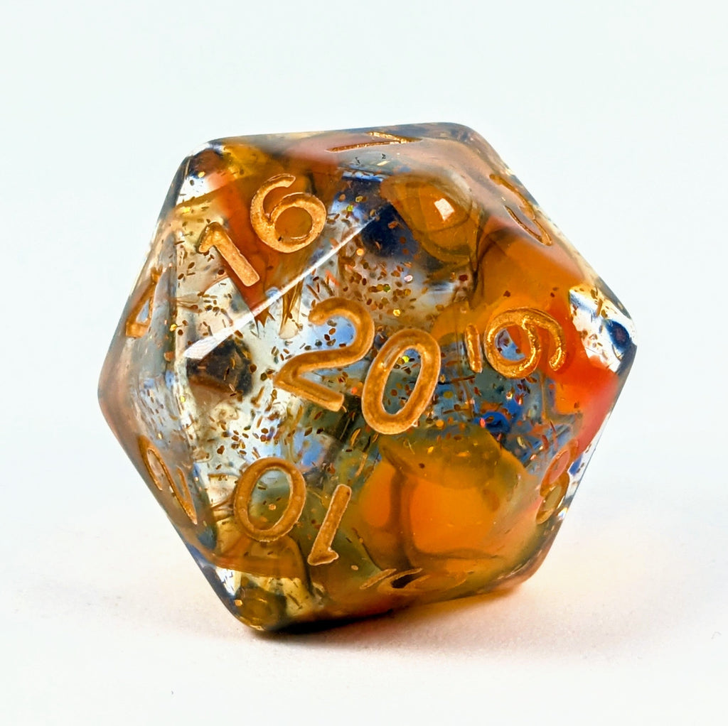 Cosmic Cliffs - 30mm XL d20 w/ symbol