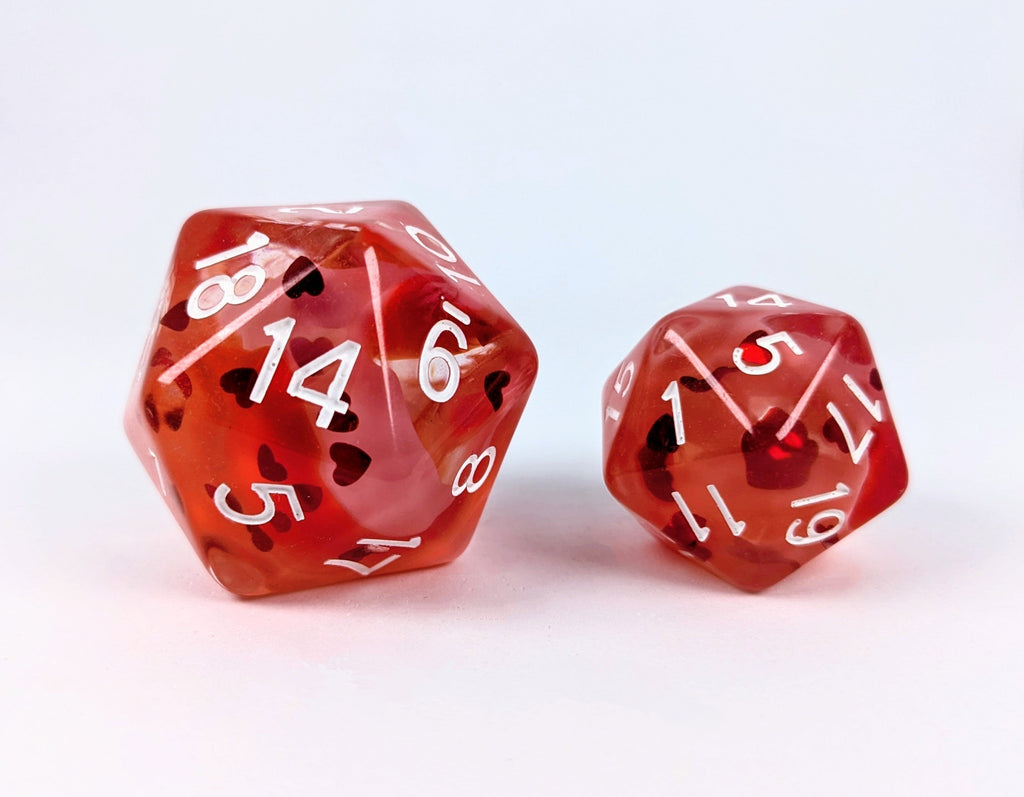 Lovestruck - Singles XL d20 dice