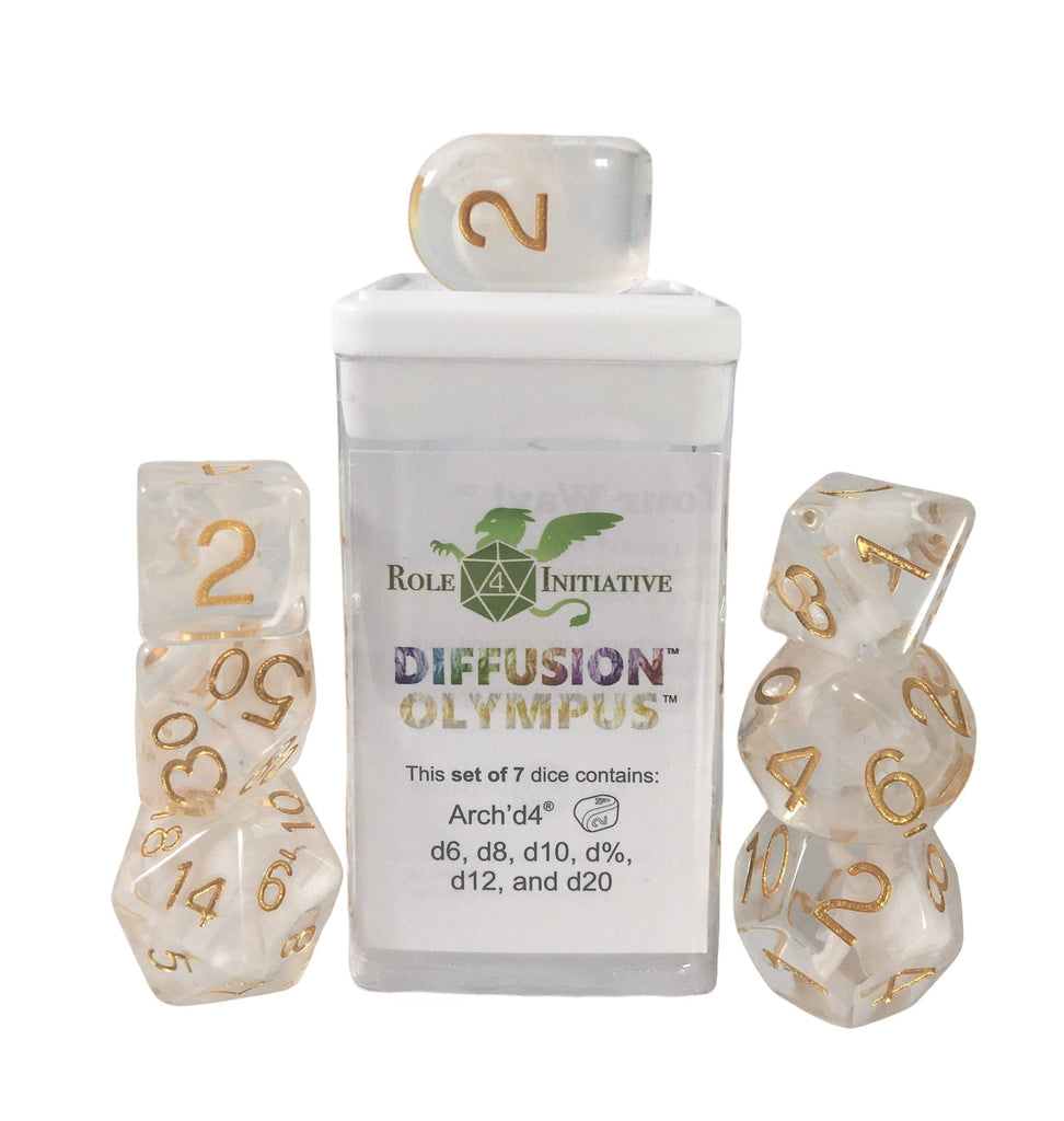 Diffusion Olympus - Set of 7 Dice