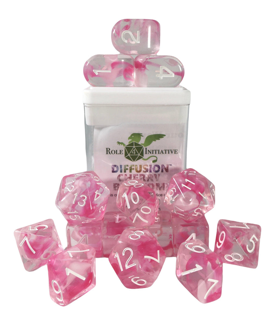 Diffusion Cherry Blossom - Set of 15 Dice