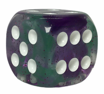  Goblin Green d6 pips 18mm