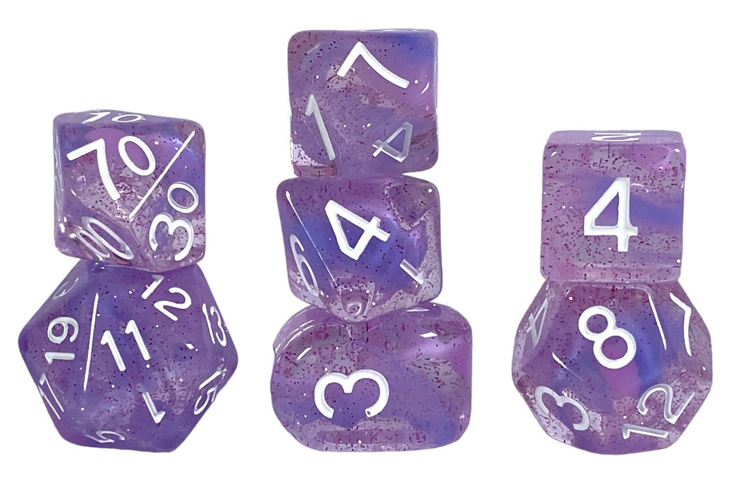 dice set of 7 Tricksy Pixie