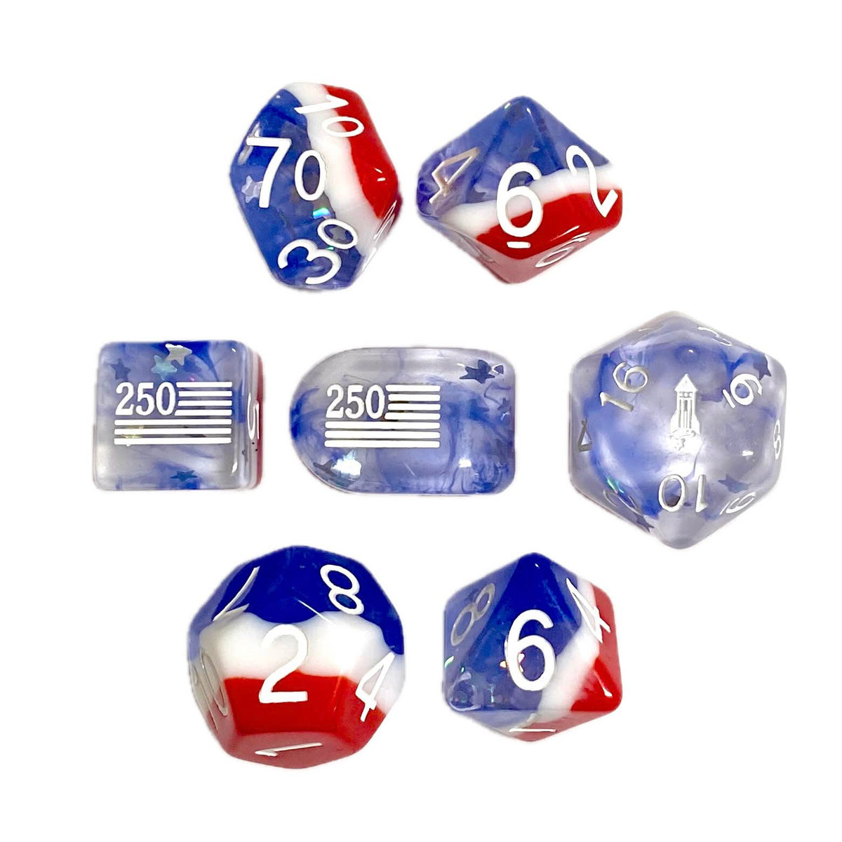 Diffusion Stars & Stripes USA 250th Anniversary - Special Edition Set of 7 - image 1