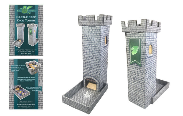 Dice Towers, Turn Trackers, and DM Screens