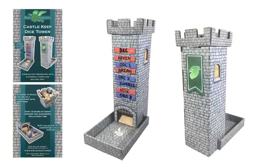 Dice Towers Turn Trackers and DM Screens – Role 4 Initiative