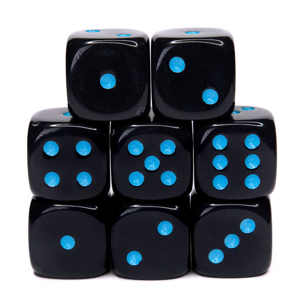 Dice  Set of 36d6 pips 14mm factory seconds in box
