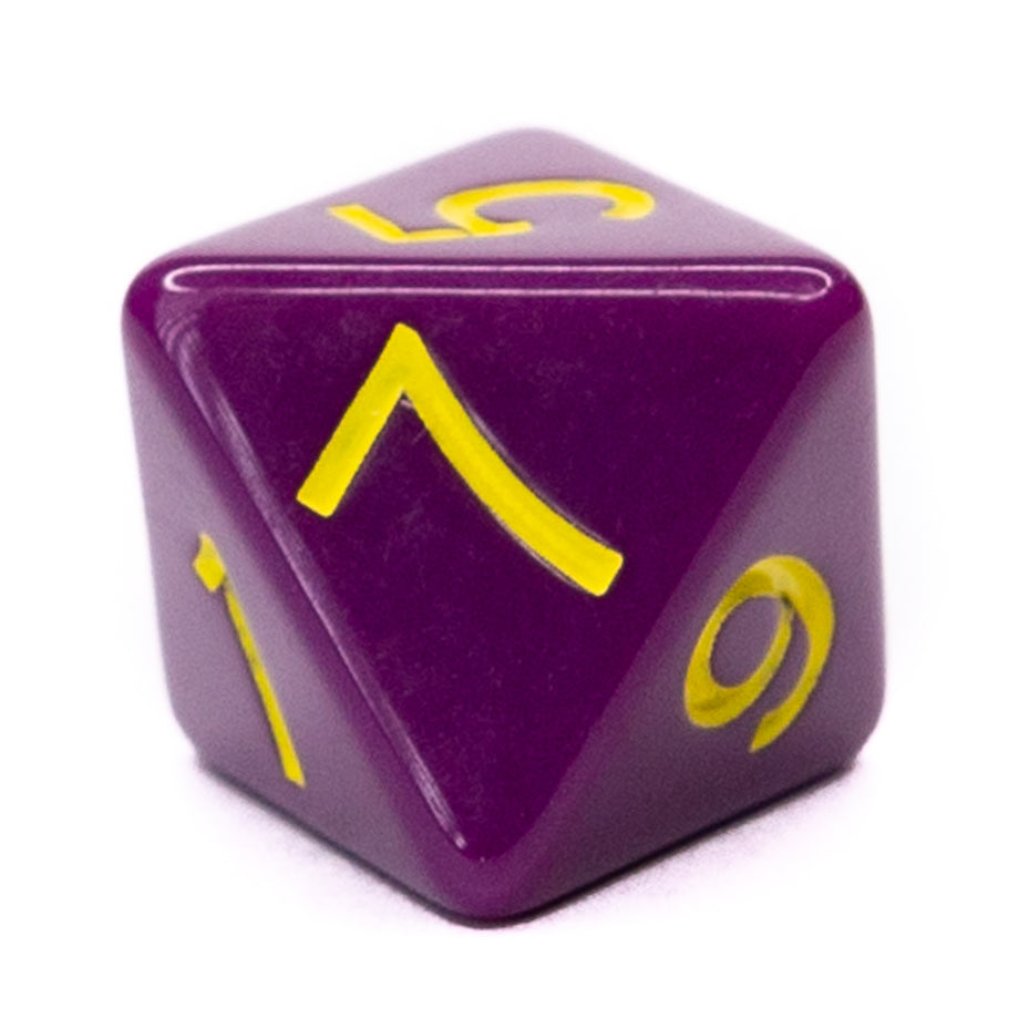 Role 4 Initiative Dungeons Dragons Dice Opaque Dark Purple w