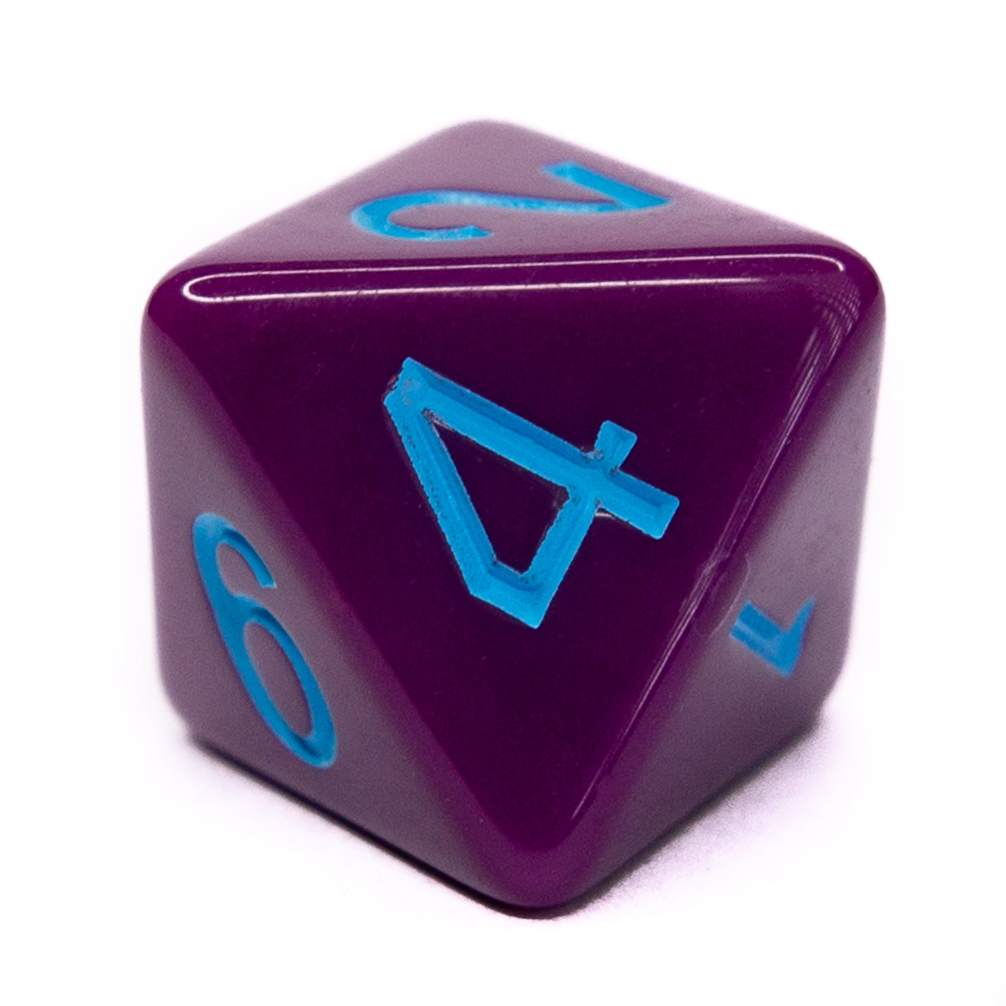 TheDiceShopOnline on X: Opaque Red & White Arch D4 Dice    / X