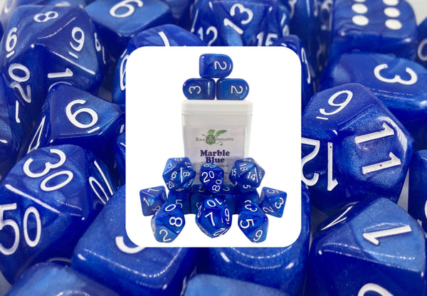Dice  Set of 15 w/ Arch'd4 in box