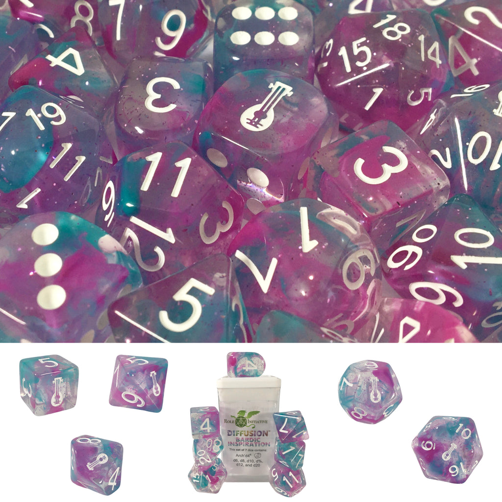 Dice d4 w/ all numbers