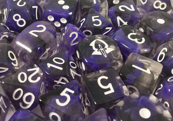 Dice Diffusion Rogues Cunning - Sets  Singles Set of 7 w/ Arch'd4  all numbers