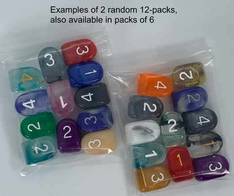 Packs of Arch'd4 - Roll Again Dice