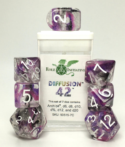 Diffusion 3 (3-color dice): Sets of 7 w/ Arch'd4