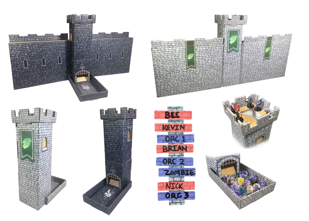 Dice Towers Turn Trackers and DM Screens