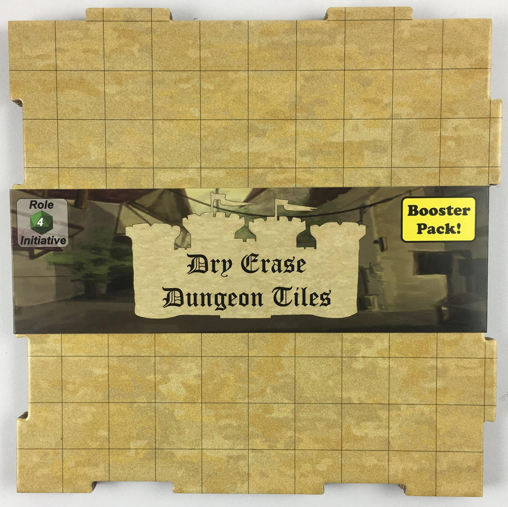 Dry-Erase Dungeon Tiles Earthtone Booster pack