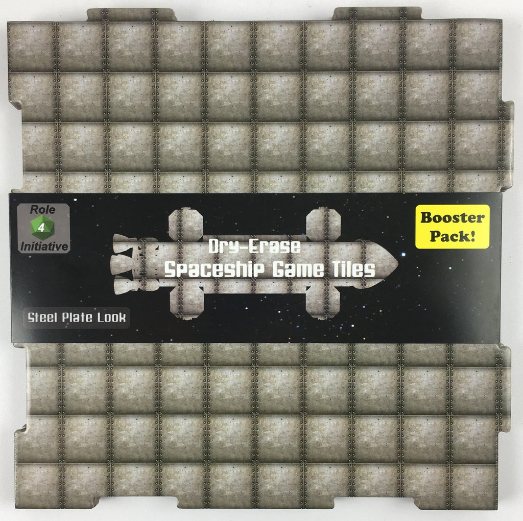 Dice Dry-Erase Dungeon Tiles, Steel Plate, Booster Pack Default Title