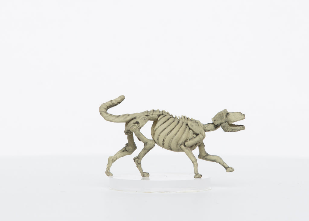 Skeleton Wolf 28mm Plastic Mini