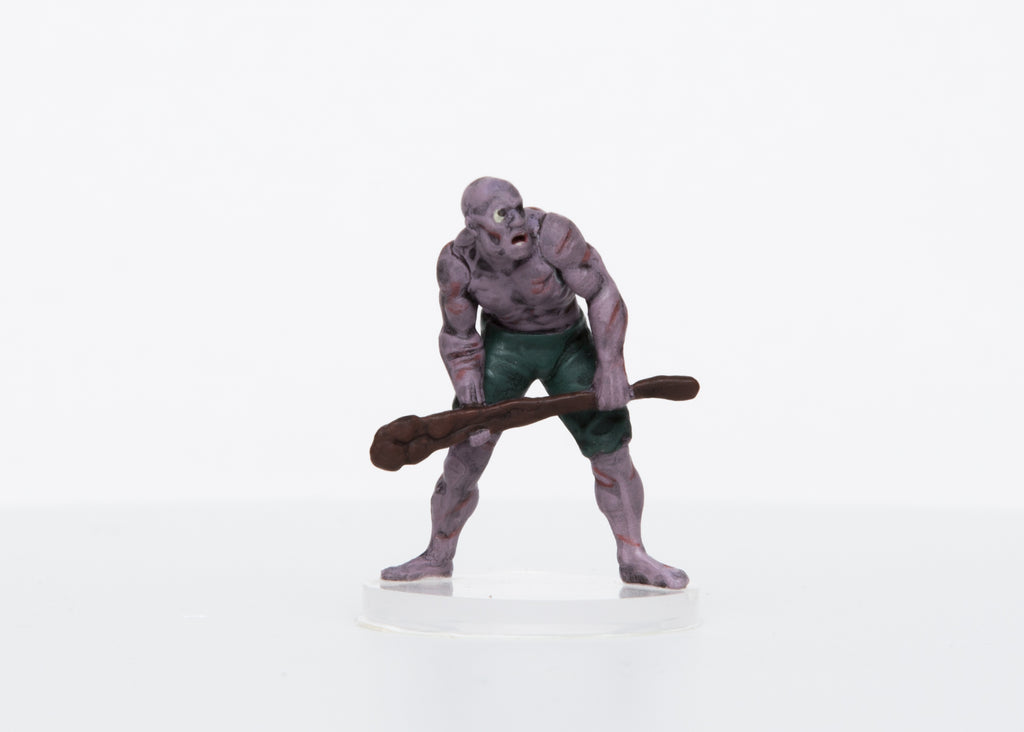 Zombie Male Half-Orc Basher 28mm Plastic Mini