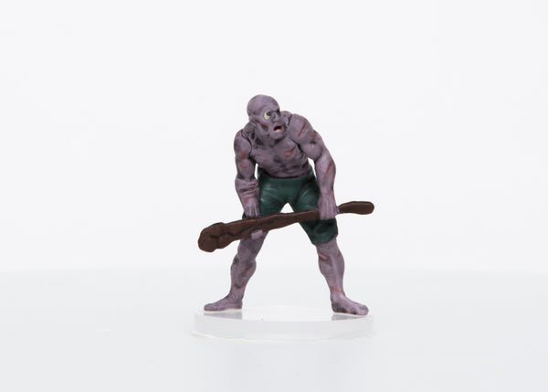 Zombie Male Half-Orc Basher - 28mm Plastic Mini - Role 4 Initiative 